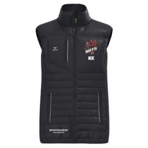 ERIMA Puffer Weste schwarz