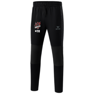 ERIMA Trainingshose lang schwarz