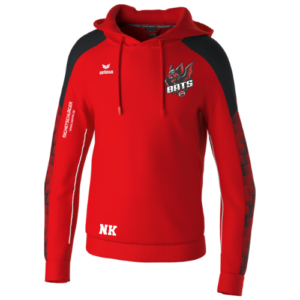 ERIMA EVO STAR Kapuzensweat rot/schwarz
